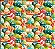 TRICOLINE DIGITAL 100% ALGODÃO ESTAMPADA PASCOA 3D 0,50cm X 1,50m | P0035C01 - Imagem 1