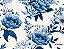 SARJA DIGITAL 100% ALGODÃO ESTAMPADA IMPERMEÁVEL FLORAL 0,50cm X 1,70m | SDI10S01 - Imagem 1