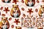 TRICOLINE DIGITAL 100% ALGODÃO ESTAMPADA  ANIMAIS 0,50cm X 1,50m | JS064C01 - Imagem 1