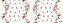 SARJA DIGITAL 100% ALGODÃO ESTAMPADA FLORAL BARRADO  0,50cm X 1,70m | SS045S01 - Imagem 2