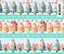 TRICOLINE DIGITAL 100% ALGODÃO BARRADO ESTAMPADA BOLOS 0,55cm x 1,50m | 93594C01 - Imagem 1