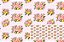TRICOLINE DIGITAL 100% ALGODÃO ESTAMPADA LIMÃO E FLORES LISTRAS 0,50cm X 1,50m | 93605C01 - Imagem 1