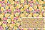 TRICOLINE DIGITAL 100% ALGODÃO ESTAMPADA LIMÃO E FLORES JUNTAS 0,50cm X 1,50m | 93604C01 - Imagem 1