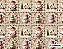 TRICOLINE DIGITAL 100% ALGODÃO ESTAMPADA NATAL PATCHWORK  0,50cm x 1,50m | CH000192 - Imagem 1