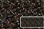 TRICOLINE DIGITAL 100% ALGODÃO ESTAMPADA RAMOS FUNDO ESCURO 0,50cm x 1,50m | 93750C01 - Imagem 1