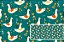 TRICOLINE DIGITAL 100% ALGODÃO ESTAMPADA ANIMAIS GANSO 0,50cm X 1,50m | 93719C01 - Imagem 1