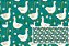 TRICOLINE DIGITAL 100% ALGODÃO ESTAMPADA ANIMAIS GANSO 0,50cm X 1,50m | 93720C01 - Imagem 1