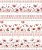 TRICOLINE DIGITAL 100% ALGODÃO BARRADO ESTAMPADA FLORAL ROSA 0,55cm x 1,50m | 93778C01 - Imagem 1