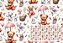 TRICOLINE DIGITAL 100% ALGODÃO ESTAMPADA  ANIMAIS URSINHOS 0,50cm X 1,50m | 93600C01 - Imagem 1