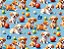 TRICOLINE DIGITAL 100% ALGODÃO ESTAMPADA ANIMAIS CACHORROS 0,50cm X 1,50m | 93768C01 - Imagem 1