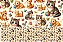 TRICOLINE DIGITAL 100% ALGODÃO ESTAMPADA ANIMAIS GATOS 0,50cm X 1,50m | 93789C01 - Imagem 2