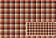 TRICOLINE DIGITAL 100% ALGODÃO ESTAMPADA XADREZ MARROM COM VERMELHO 0,50cm X 1,50m | PANX0008 - Imagem 1
