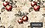 TRICOLINE DIGITAL 100% ALGODÃO ESTAMPADA VINTAGE FRUTAS 0,50cm x 1,50m | 94055C01 - Imagem 1