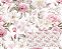 TECIDO TRICOLINE DIGITAL 100% ALGODÃO ESTAMPADO FLORAL ROSAS I 0,50cm X 1,50m | 94143C01 - Imagem 1