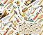 TRICOLINE DIGITAL 100% ALGODÃO ESTAMPADA PROFISSÕES FERRAMENTAS 0,50cm X 1,50m | 94135C01 - Imagem 1