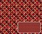 TRICOLINE DIGITAL 100% ALGODÃO ESTAMPADA ARABESCO NATAL 0,50cm x 1,50m | CH000248 - Imagem 1