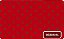 TRICOLINE VERMELHO 100% ALGODÃO ESTAMPADA GEO POÁ TONTON 0,50cm X 1,50m | G0319101 - Imagem 1
