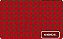 TRICOLINE VERMELHO 100% ALGODÃO ESTAMPADA GEO XADREZ 0,50cm X 1,50m | G0699301 - Imagem 1