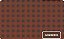 TRICOLINE MARROM 100% ALGODÃO ESTAMPADA GEO XADREZ 0,50cm X 1,50m | G0699303 - Imagem 1