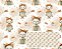 TECIDO TRICOLINE DIGITAL 100% ALGODÃO ESTAMPADO INFANTIL GATOS 0,50cm X 1,50m | 94188C01 - Imagem 1