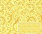 TECIDO TRICOLINE DIGITAL 100% ALGODÃO ESTAMPADO AZULEJO TEXTURA AMARELO 0,50cm X 1,50m | 94236C01 - Imagem 1