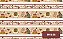 TRICOLINE DIGITAL 100% ALGODÃO ESTAMPADA BARRADO DOÇURA DE FAZENDA 0,55cm X 1,50m | MV036C01 - Imagem 1
