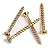 Parafuso Chipboard 4,5mm x 35mm (100un.) - Imagem 1