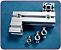 Conector para Fixação Lateral entre Perfis de Base 40 - Imagem 1
