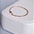 Pulseira de Elos Banhada a Ouro - Imagem 1