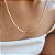 Choker de Esferas Achatadas - Banho de Ouro 18k - Imagem 1
