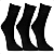 Kit 3 Pares Meia Social Lisa Poliamida - Imagem 1