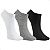 Kit 3 Pares Meia Invisível Feminina Algodão Esportiva - Imagem 3