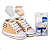 Kit 1 Par de Sapatinho Cano Alto + 2 Pares de Meias - Imagem 5