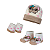 Kit 3 Toucas Meias e Luvas Bebê Fofo Estampada Com Bichinhos Confortável - Imagem 3