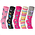Kit 5 Pares Meia Infantil Cano Alto Estampa Divertida Fofa - Imagem 1