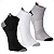 Kit 3 Pares Meia Performance Cano Curto Poliamida - Imagem 3