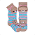 Kit 3 Pares Meia Joelheira Antiderrapante Bichinhos Fofa - Imagem 8