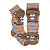 Kit 3 Pares Meia Joelheira Antiderrapante Bichinhos Fofa - Imagem 2
