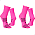Kit 2 pares Meia Performance UP Cano Alto Esportiva Corrida Ciclismo Masculino Feminino Treino - Imagem 2