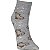 Kit 3 Pares Meia Capivara Cano Curto Infantil Fun Socks Desenho Divertida Estampada Engraçada Fofa - Imagem 5