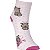Kit 3 Pares Meia Capivara Cano Curto Infantil Fun Socks Desenho Divertida Estampada Engraçada Fofa - Imagem 13