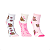 Kit 3 Pares Meia Capivara Cano Curto Infantil Fun Socks Desenho Divertida Estampada Engraçada Fofa - Imagem 3