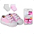 Kit 1 Par de Sapatinho Cano Baixo + 2 Pares de Meias - Imagem 2
