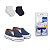 Kit 1 Par de Sapatinho Iate + 2 Pares de Meias - Imagem 1