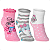 Kit 3 Pares Meia Bebê Algodão - Menina - Imagem 3
