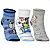 Kit 3 Pares Meia Bebê Algodão - Menino - Imagem 2