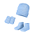 Kit Touca + Luvas + Meias 0166 - Imagem 3