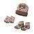 Kit Touca + Luvas + Meias 0166 - Imagem 9