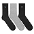 Kit Meia Sport Cano Médio Atoalhada 0822 - Imagem 1