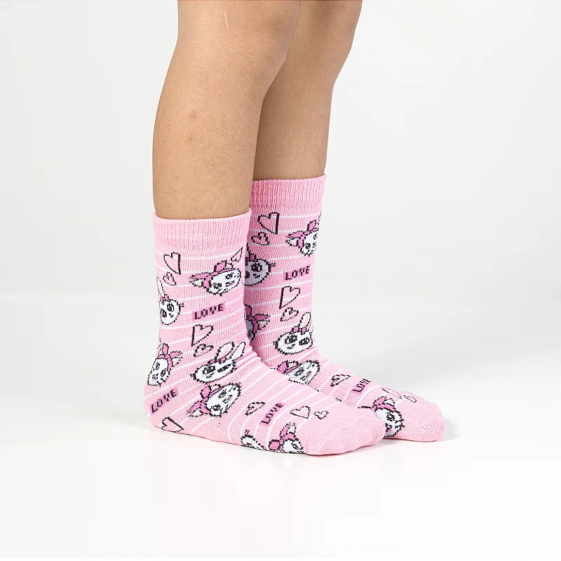 Meia Fun Socks Cano Alto para Meninas - Imagem 1